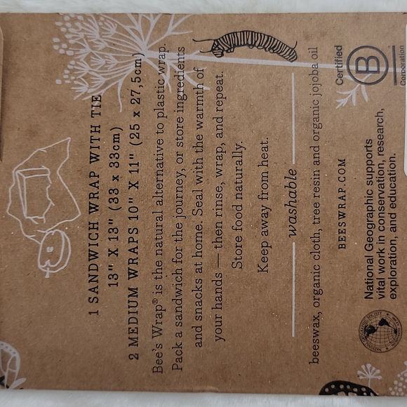 Bee's Wrap Food Wrap Set - Picture 5 of 5